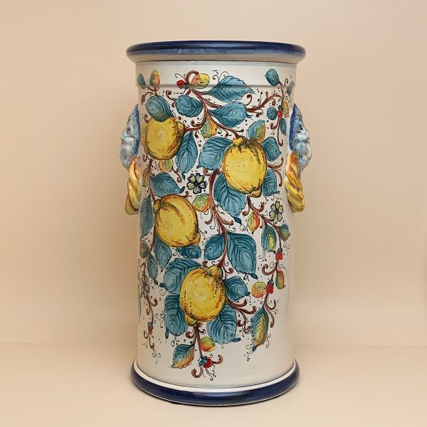LI102A 50PO - Cylinder-shaped umbrella stand cm. 50
